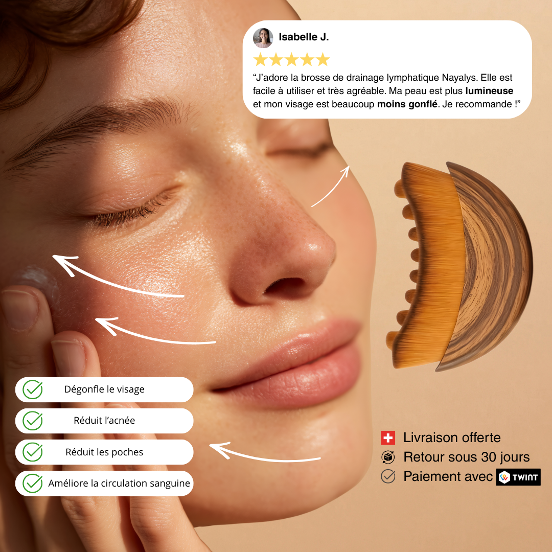 Brosse de Drainage Lymphatique