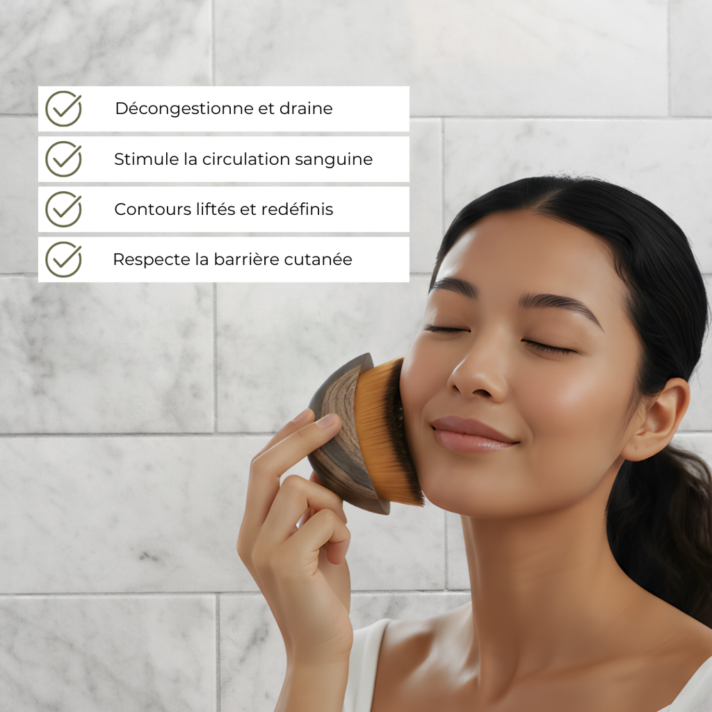 Brosse de Drainage Lymphatique