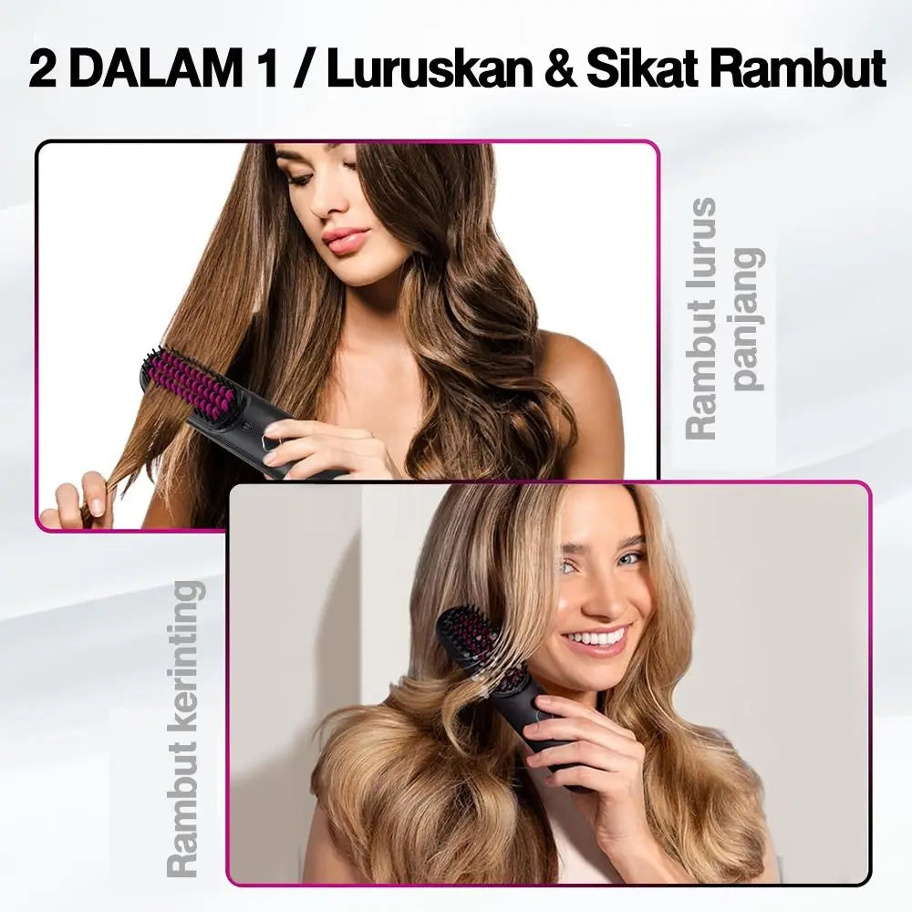 Brosse lissante