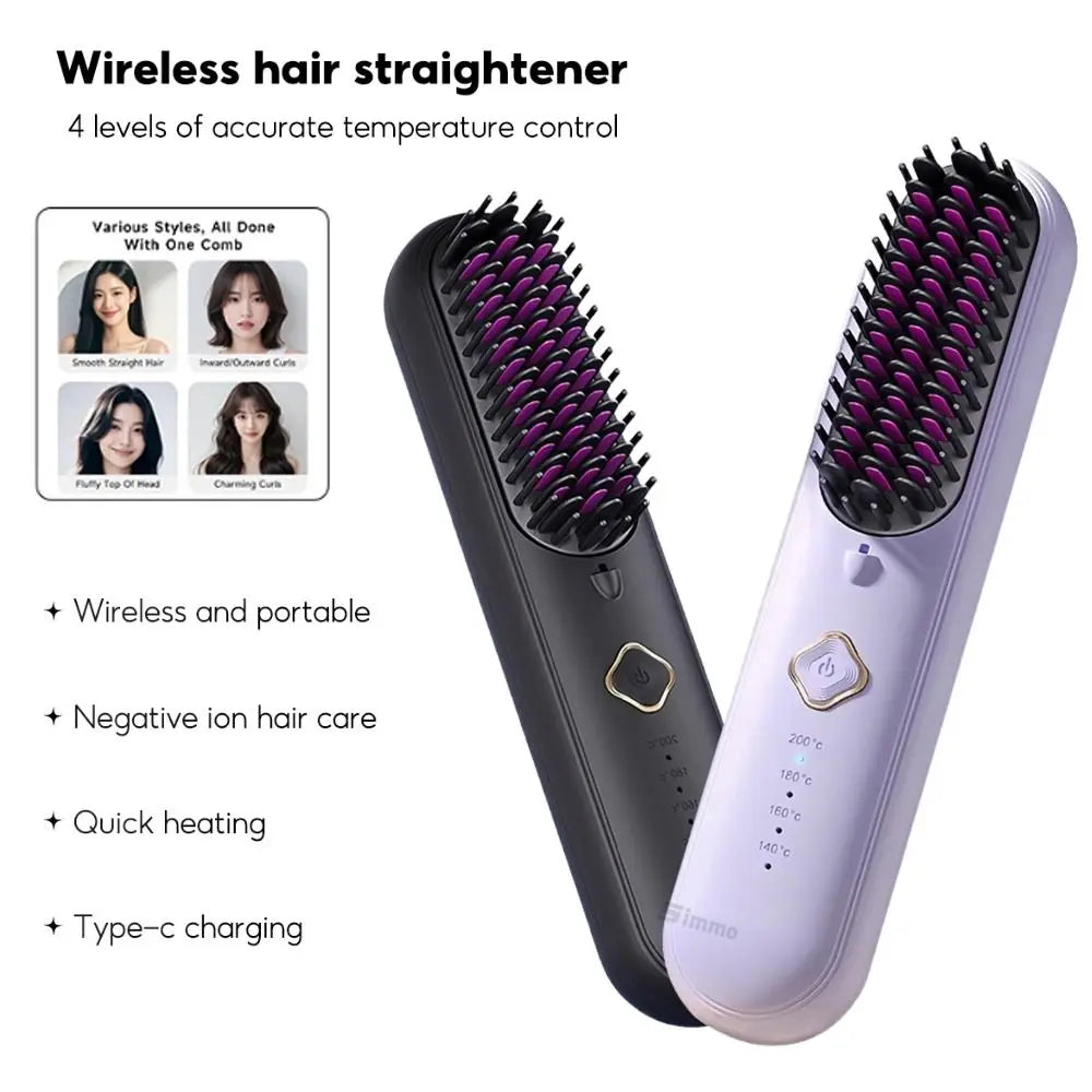 Brosse lissante